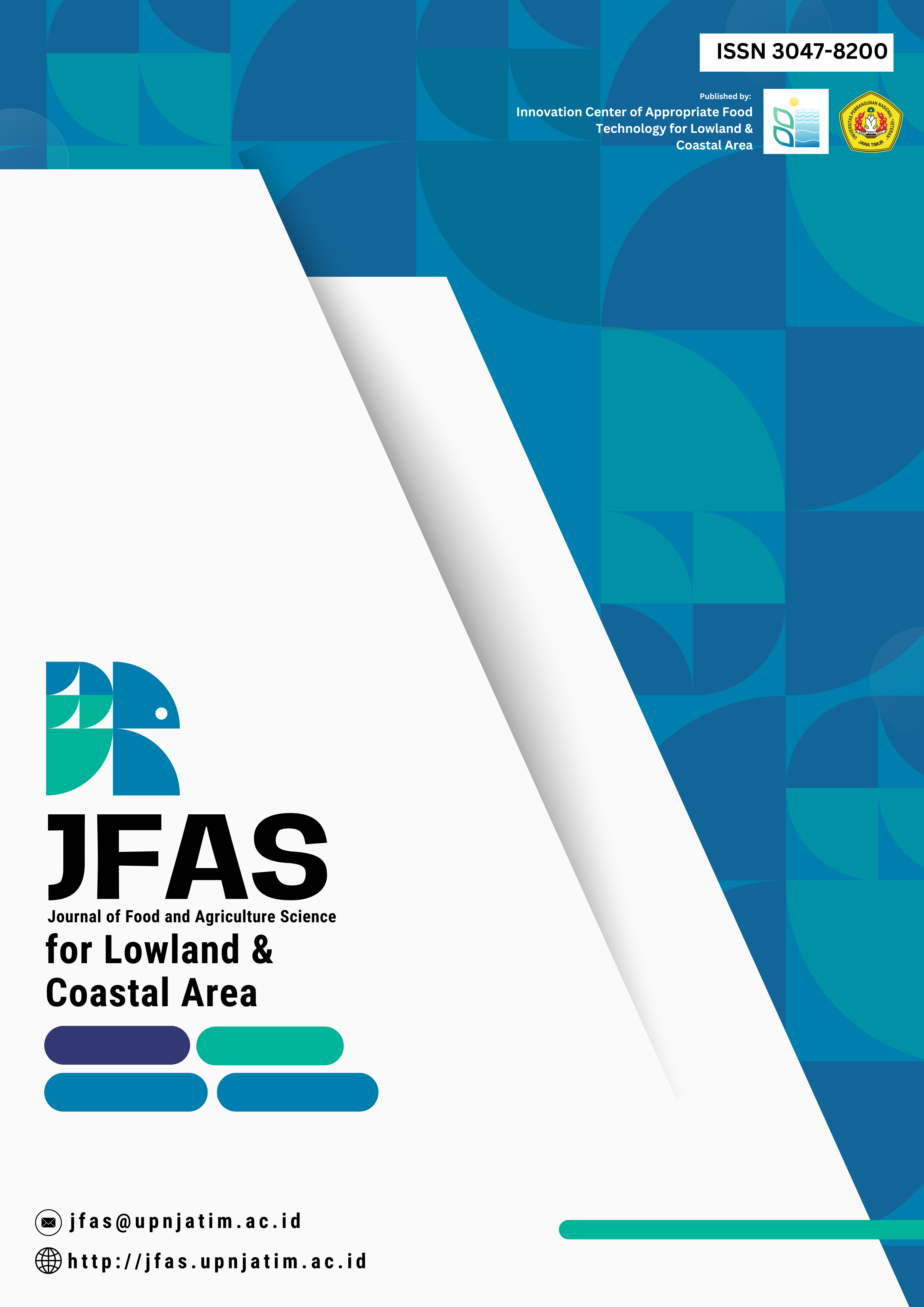 					View Vol. 3 No. 1 (2025): JFAS : Journal of Food and Agricultural Science for Lowland & Coastal Area
				